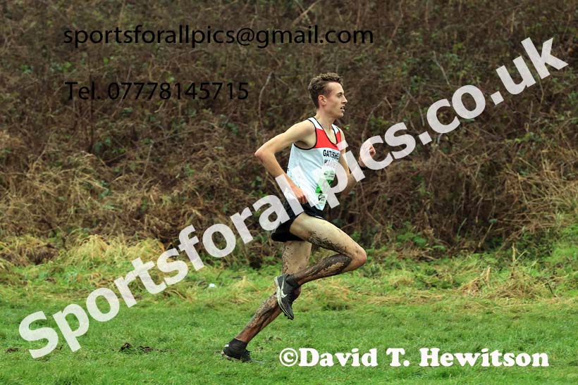 Mens under-20s 2023 North Eastern Cross Country Champs., Temple Park, South Shields. Photo: David T. Hewitson/Sports for All Pics